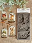 Limited Edition Redesign with Prima Enchanted Shroom Öntőforma 5″X8″ Décor Mould (1 db)