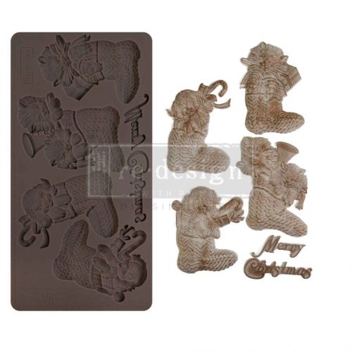 Limited Edition Redesign with Prima Twinkle Paws Öntőforma 5″X8″ Décor Mould (1 db)