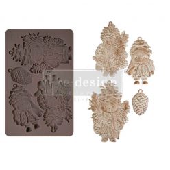   Limited Edition Redesign with Prima Pinecone Dolls Öntőforma 5″X8″ Décor Mould (1 db)