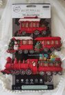 Limited Edition Redesign with Prima The Jolly Express Öntőforma 5″X10″ Décor Mould (1 db)