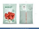 Eco Lufi 30 cm Pasztell korall (100 db)