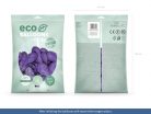 Eco Lufi 30 cm Pasztell levendula lila (100 db)