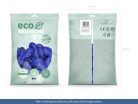 Eco Lufi 30 cm Pasztell ultramarinkék (100 db)