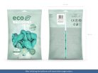 Eco Lufi 30 cm Pasztell sötét menta (100 db)