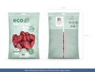 Eco Lufi 26cm Metál piros (100 db)