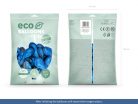 Eco Lufi 30cm Metál kék (100 db)