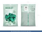 Eco Lufi 30cm Metál sötét menta (100 db)