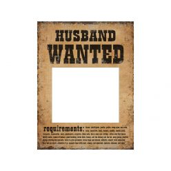 Vicces Táblák - Husband Wanted és Wife Wanted (2 db)