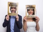 Vicces Táblák - Husband Wanted és Wife Wanted (2 db)