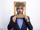 Vicces Táblák - Husband Wanted és Wife Wanted (2 db)