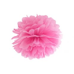 Selyempapír pompom rózsaszín 35cm