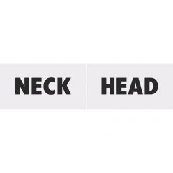 Vicces táblák Head & Neck (2 db)