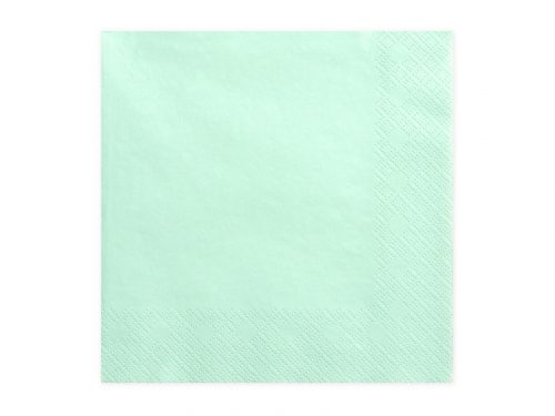 Szalvéta menta 33x33cm (20 db)