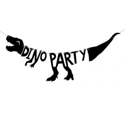 Banner Dinoszaurusz Party