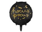 Fólia lufi Hocus Pocus fekete 45 cm (1 db)