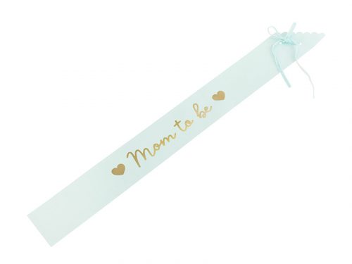 Sash Mom to be light tiffany kék 75 cm