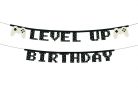 Gamer party banner "Level up"