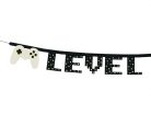 Gamer party banner "Level up"