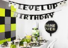 Gamer party banner "Level up"