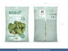 Eco Lufi 30 cm Pasztell olivazöld (100 db)